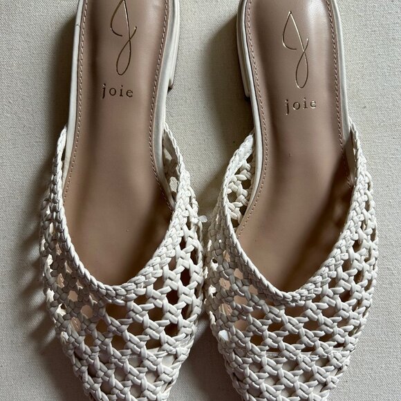 NWT Joie woven leather mules, size 8.5 - Picture 2 of 5